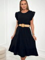 Dámske elegantné šaty 5997 čierne 