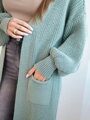 Oversized dámsky kardigán IT-8 mentol