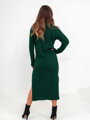 Štýlové dámske šaty SUK-DZ07-22 zelené
