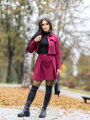 Moderný dámsky komplet VSB LISA burgundy