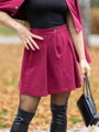 Elegantná burgundy VSB LISA ačková sukňa