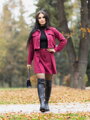 Moderný dámsky komplet VSB LISA burgundy