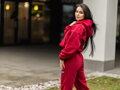 Burgundy mikina VSB RUBY