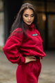 Burgundy mikina VSB RUBY