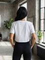 Dámsky basic biely croptop VSB LILLY 