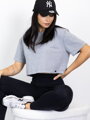 Bavlnený croptop v sivej farbe VSB LILLY 