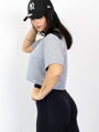 Bavlnený croptop v sivej farbe VSB LILLY 