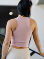Dámsky croptop VSB LOLLY powder pink