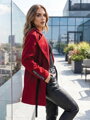 Dámsky kabát VSB ESTER v burgundy farbe
