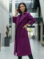 Elegantný kabát VSB KLOE fialový