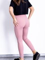 Dámske rebrované legíny babypink VSB NAOMI