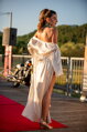 Satenové dámske kimono VSB KYLIE šampaň