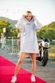 Dlhá oversize mikina s vreckom VSB WELLA grey