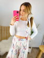 Damen Sommer-Blumenhose  VSB PALAZZO