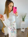 Damen Sommer-Blumenhose  VSB PALAZZO