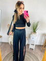 Damen Sommerhose VSB PALAZZO in Schwarz