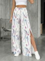 Dámske letné kvetované nohavice VSB PALAZZO