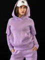 Dámska zateplená mikina VSB lila 