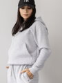 Dámska teplá mikina VSB BASIC sivá 