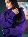 Predlžená mikina VSB WELLA purple
