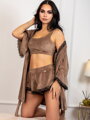 Luxusný velúrový set JANNYS VSB22 beige