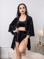 Dámsky pyžamový set JANNYS VSB22 black 