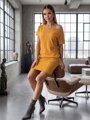 Športové šaty VSB KARA horčicové