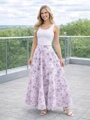 Dámska MAXI sukňa VS-SU-1851 kvetovaná