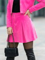 Dámska ružová sukňa v áčkovom strihu VSB LISA
