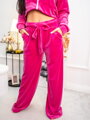 Velúrová dámska VSB NORA súprava v HOT PINK farbe