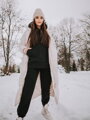 Dámska owersize tepláková súprava VSB SIMPLE black