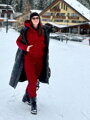Dámska moderná súprava VSB TERY bordo 