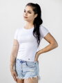 Moderný dámsky VSB LENA CROPTOP biely