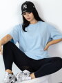 Dámske voľné tričko VSB STREET babyblue