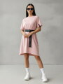 Štýlová letná tunika VSB CLAUDIE púdrovo-ružová 