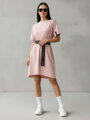 Štýlová letná tunika VSB CLAUDIE púdrovo-ružová 