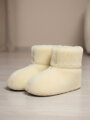 Úžasné papuče z ovčej vlny teplučké model 25