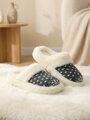Úžasné papuče z ovčej vlny model 64 vločka seda nízke