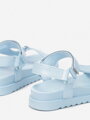 Svetlo-modré dámske sandále HM3199