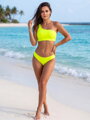 Dámske dvojdielne plavky VSB JULIE neón-žltá