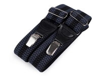 Traky dĺžka 120 cm šírka 4 cm modré vzor 650366