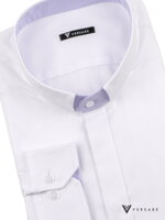 krásna, košeľa, kňazská, reverenda, biela, modrá, VERSABE, pánska, elegantná, vážnosť, bohoslužba, boží služobník, farár, bavlna, pohodlná, na mieru, slimfit, regular, strih, kolárik
