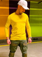 Jednofarebný športový nátelník VSB yellow