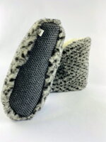 Úžasné papuče z ovčí vlny:)) teploučké:)) tečkované model 94