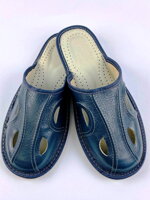 Pánské kožené papuče Model 1E