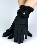 Čierne rukavice v univerzálnej veľkosti 