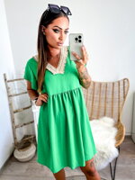 Zelené dámke letné šaty