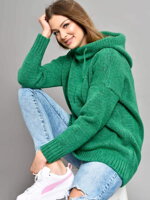 Dámsky pletený sveter BUENO green