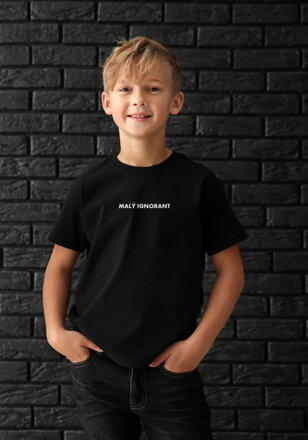 Detské moderné tričko Malý IGNORANT