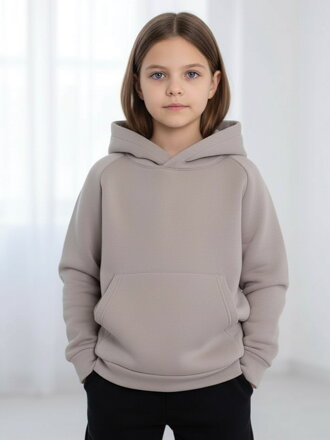 Detská pohodlná teplá mikina VSB KIDS mineral